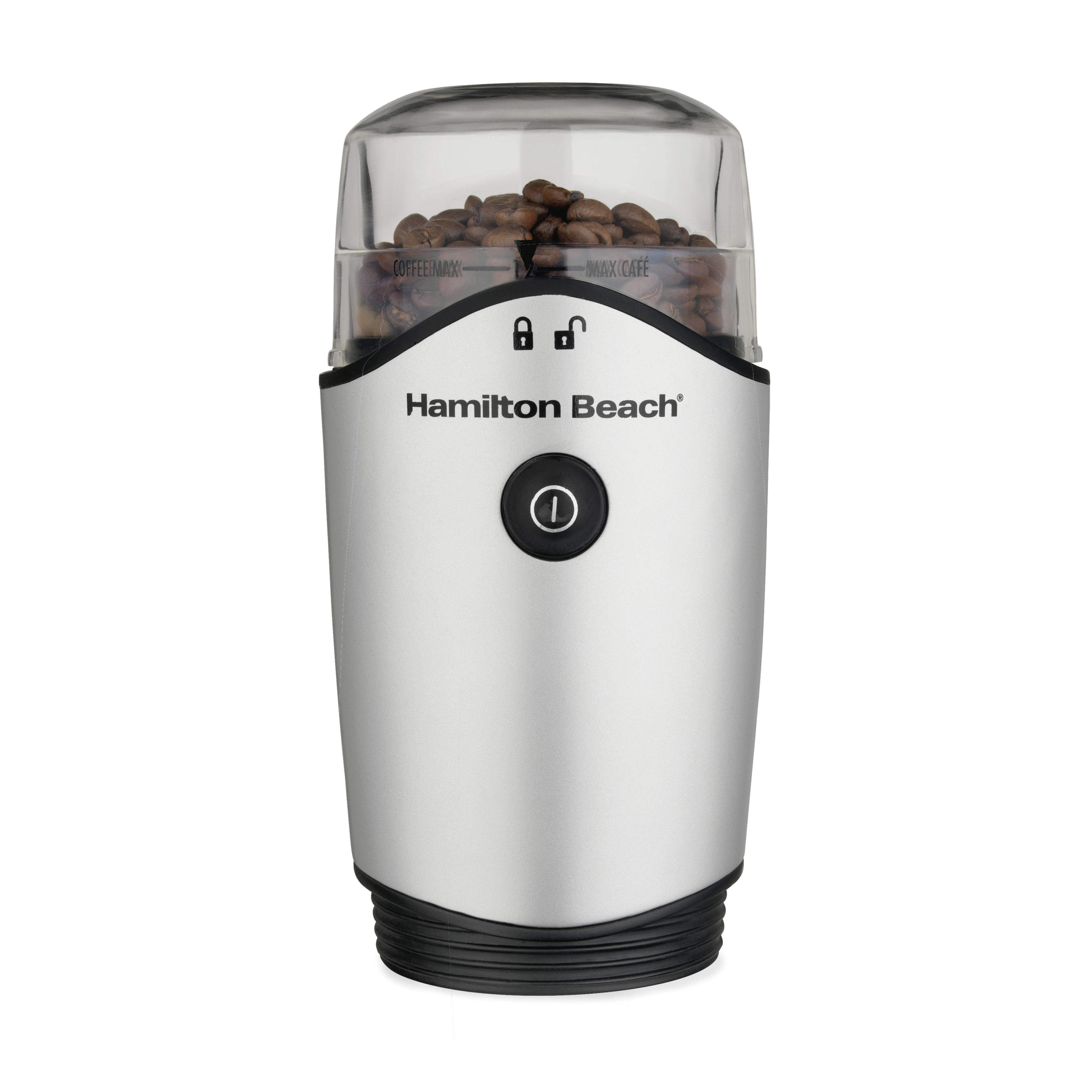 Hamilton Beach 12 Cup Electric Coffee Grinder, Stainless Steel and Black, New, 80350R - image 1 of 6