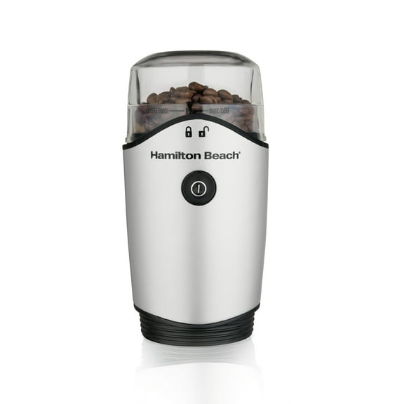Hamilton Beach Electric Coffee Grinder, 12 Cups, Silver