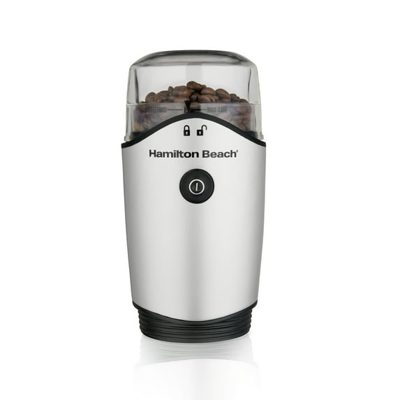 Hamilton Beach Electric Coffee Grinder, 12 Cups, Silver