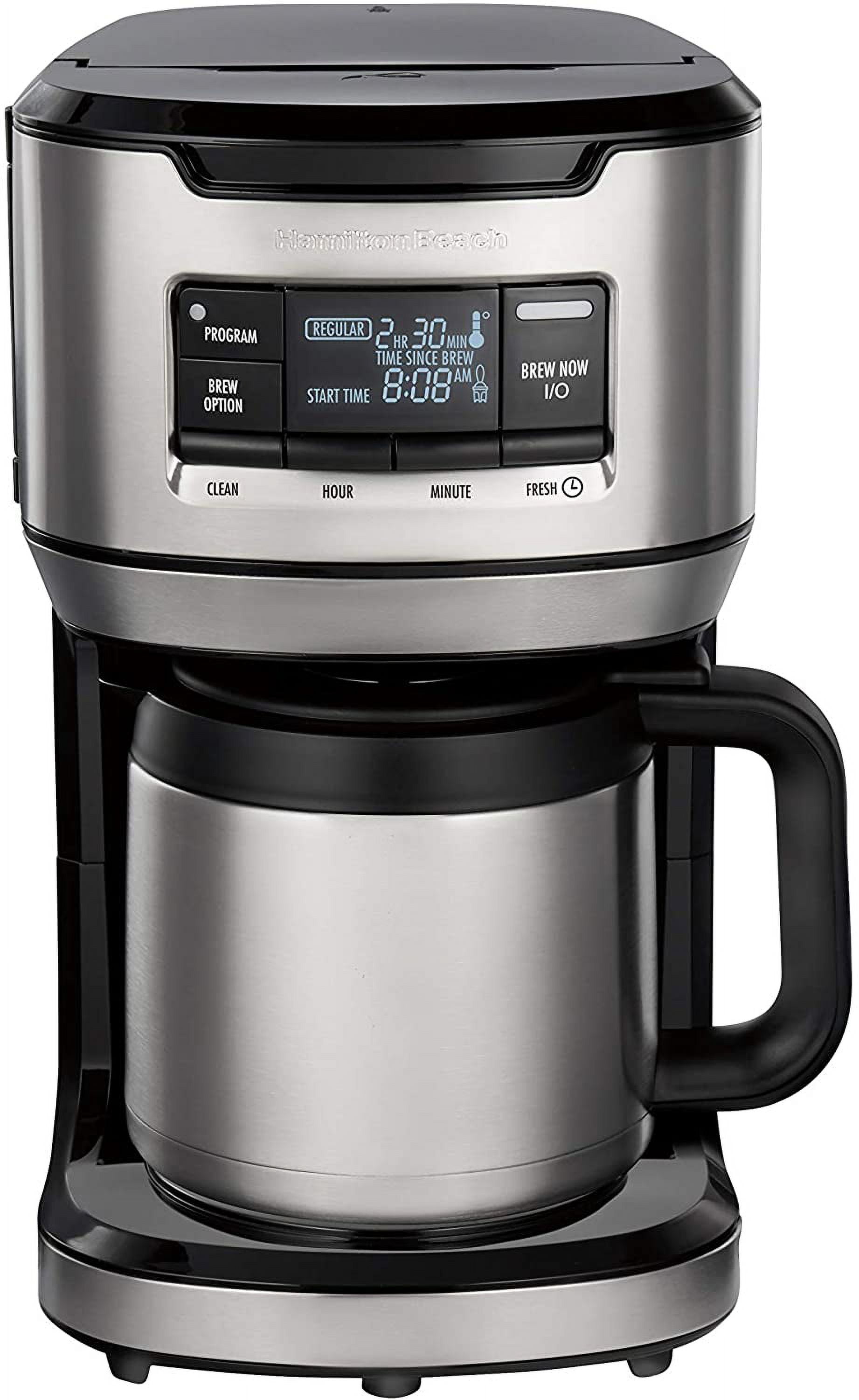 Hamilton Beach 14 Cup Programmable Coffee Maker, Black, 46295c