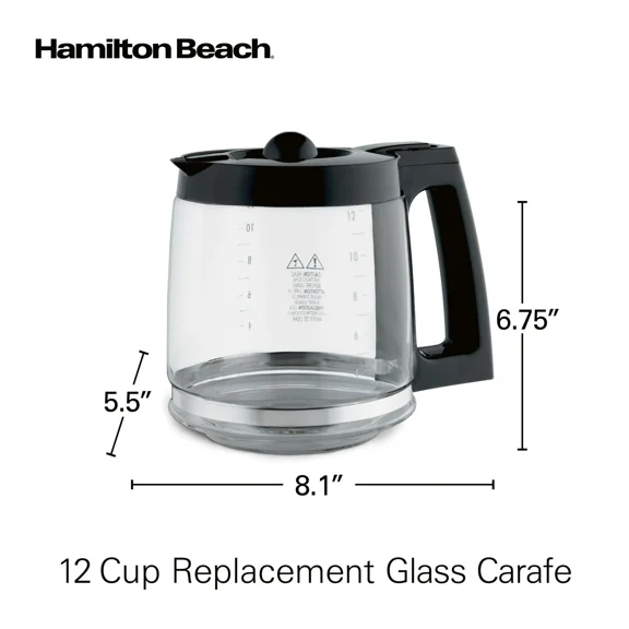 Hamilton Beach 12-Cup Glass Coffee Decanter