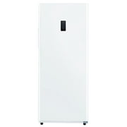 Hamilton Beach 14 Cu. ft. Upright Convertible Refrigerator Freezer, White Garage Ready Fridge or Freezer for Home, Basement, Business, Bulk Storage, White