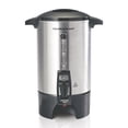 thumbnail interactive-video image 1 of Hamilton Beach 45-Cup Coffee Urn and Hot Beverage Dispenser, Coffee Level Window, Stainless Steel, 1 of 9