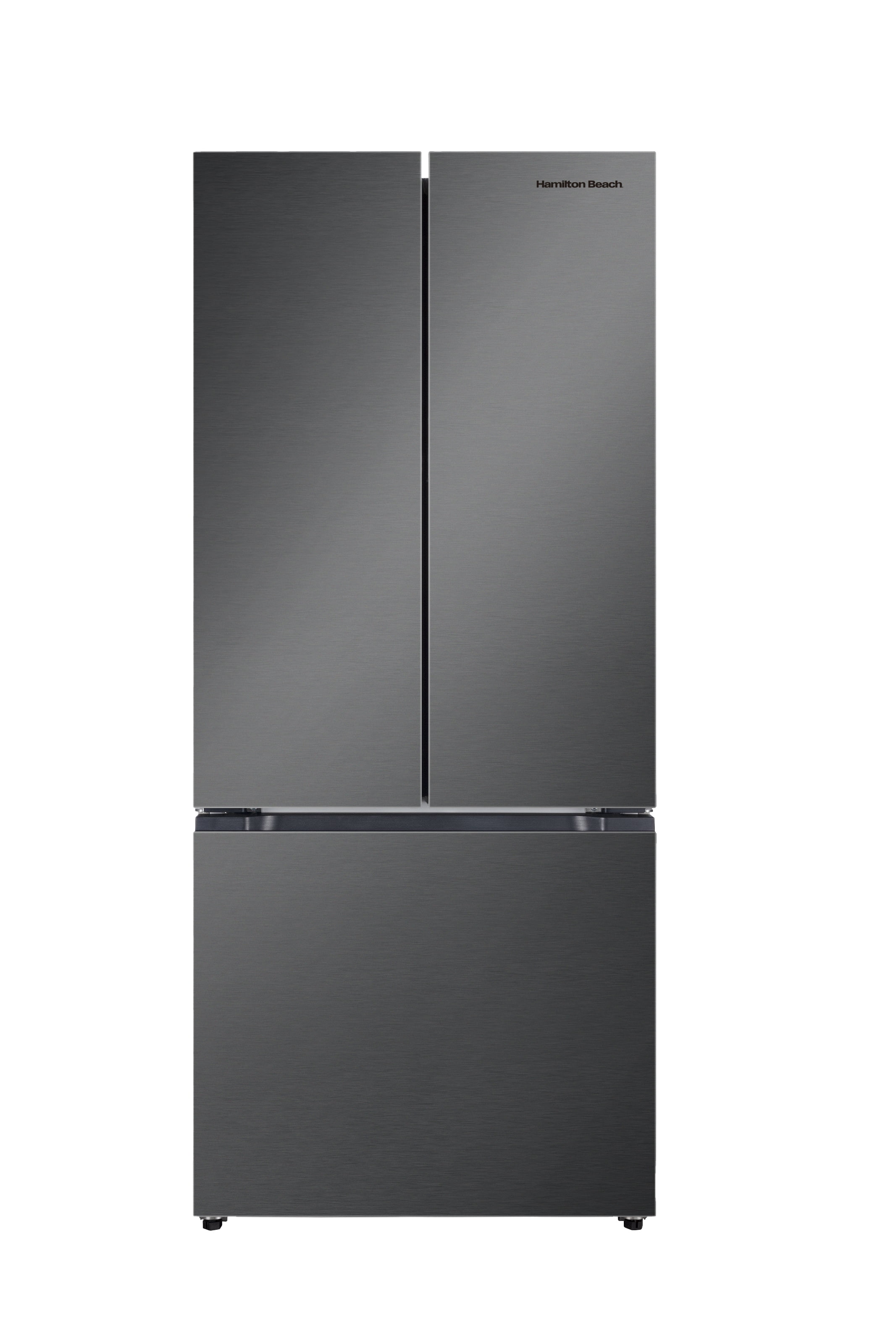 16.6 Cu. Ft. French Door Refrigerator Black Stainless NEW FREE SHIPPING USA