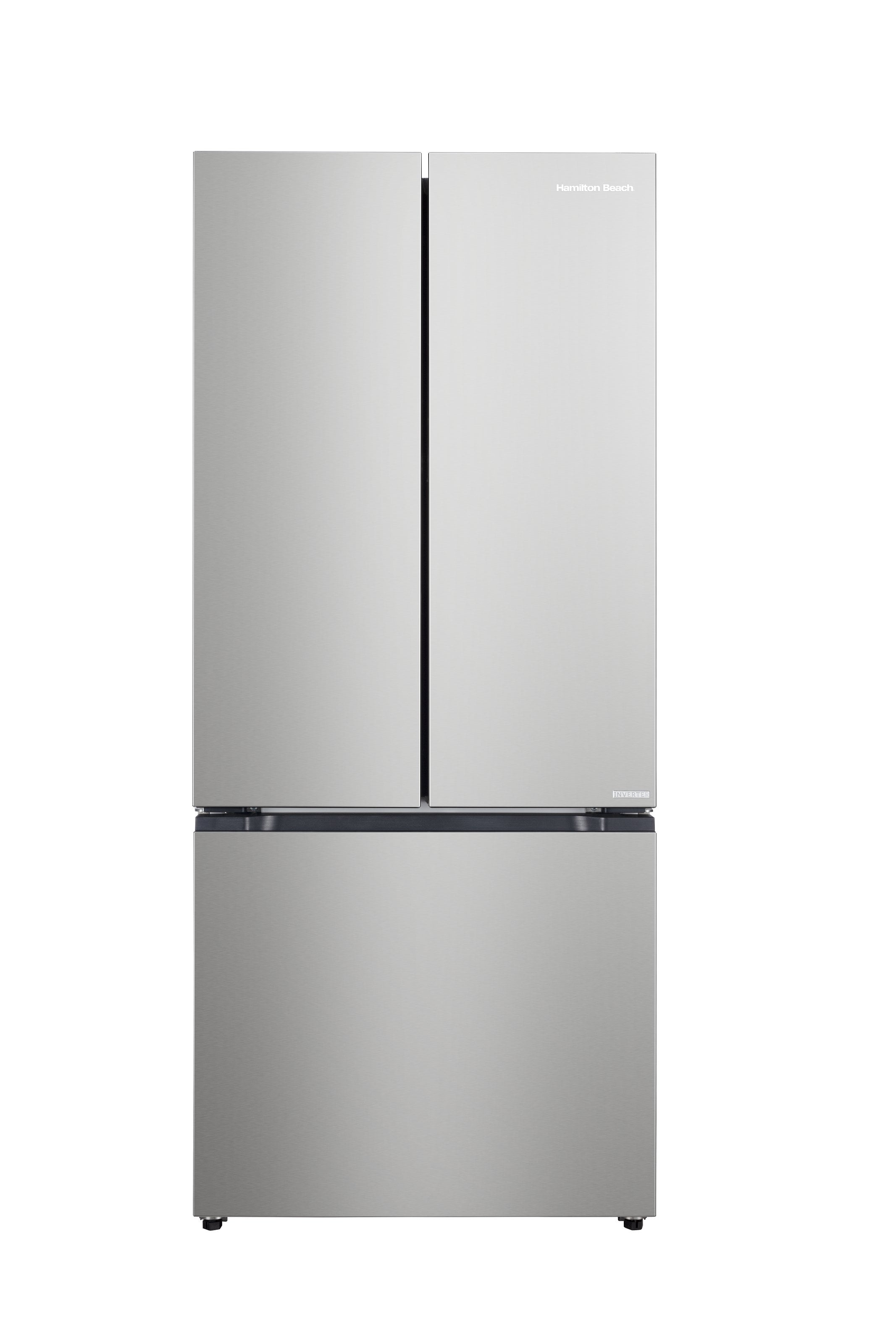 Hamilton Beach, 17.7 Cu. Ft. French Door Refrigerator, Platinum Silver