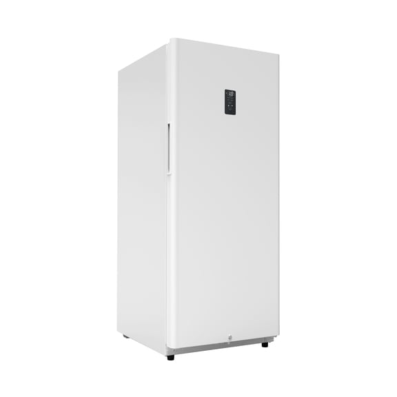 Hamilton Beach 17 Cu Ft Upright Convertible Refrigerator Freezer, White Large Garage Ready Fridge or Freezer for Home, Basement, Business, Bulk Storage