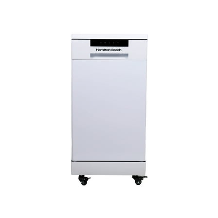 Hamilton Beach 18" Portable Dishwasher in White