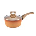 thumbnail image 1 of Hamilton Beach 2.3 Quart Aluminum Terracotta Nonstick Coating Saucepan with Lid, 1 of 6