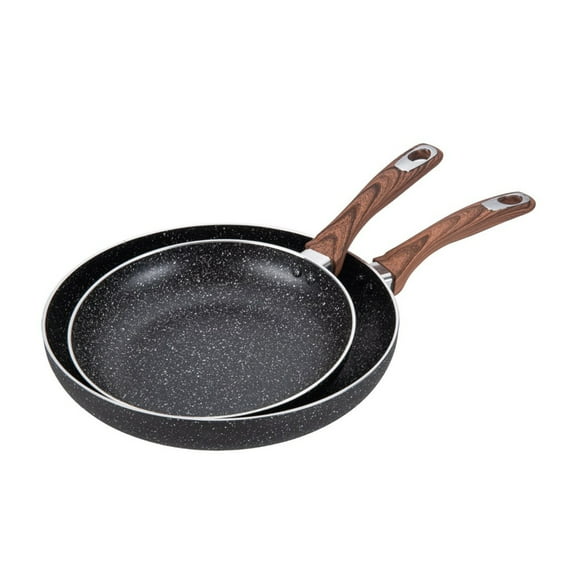 Hamilton Beach 2 Piece Aluminum Non Stick 9.5" and 12" Fry Pan Cooking Set