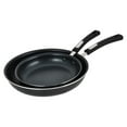 thumbnail image 1 of Hamilton Beach 2 Piece Aluminum Non Stick 9" and 11" Fry Pan Cooking Set, 1 of 6