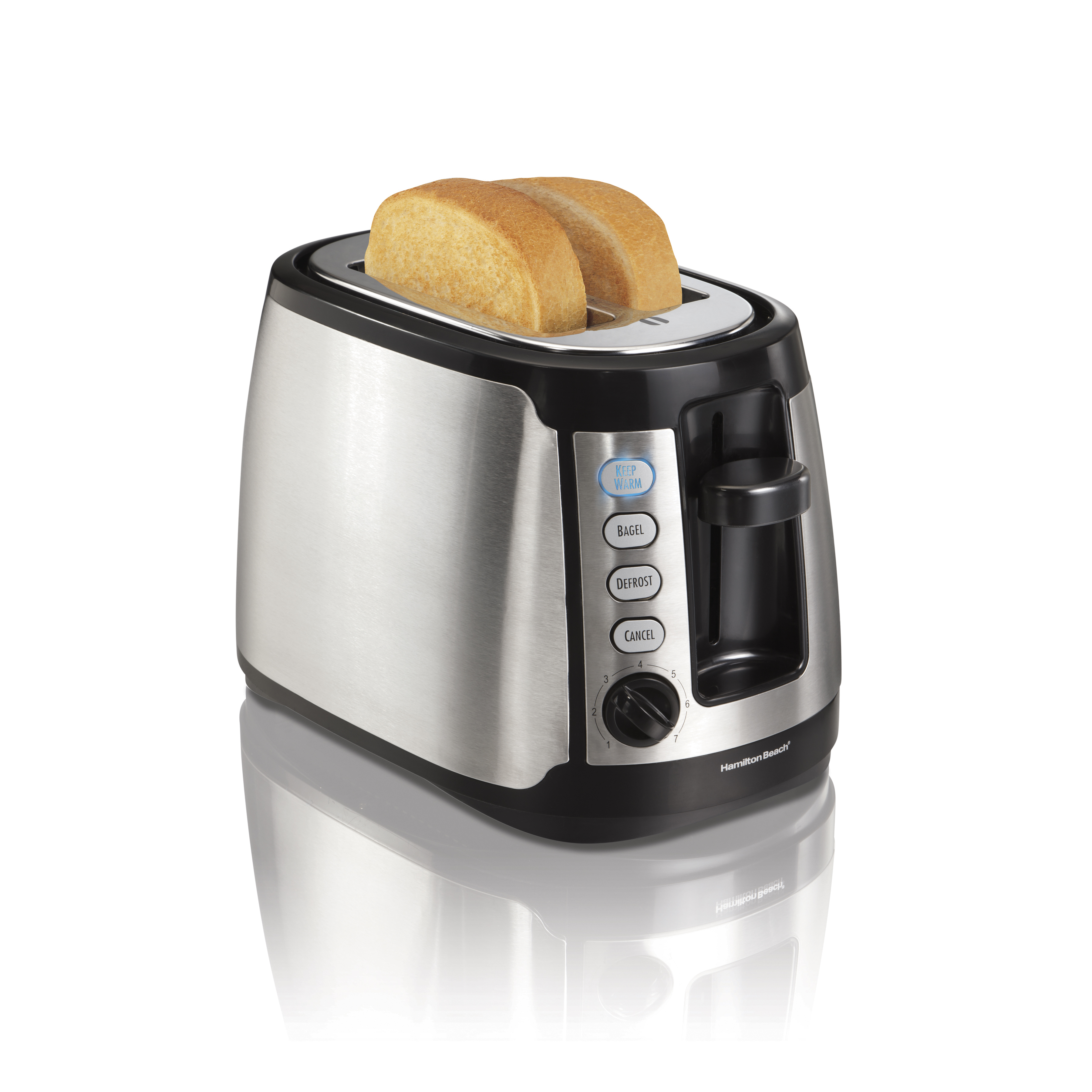 Hamilton Beach 2 Slice Keep Warm Toaster Stainless Steel 22811