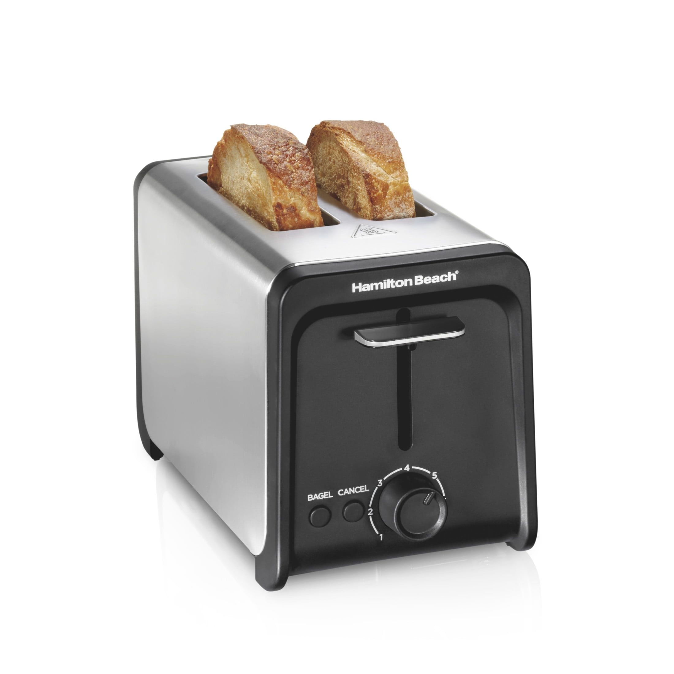 Hamilton Beach 2 Slice Toaster with Wide Slots, Bagel Function