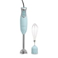thumbnail image 1 of Hamilton Beach Immersion Blender, 260 W 2-Speed Hand Blender for Kitchen with Stainless Steel Blending Wand and Whisk, Ice Blue, 1 of 8