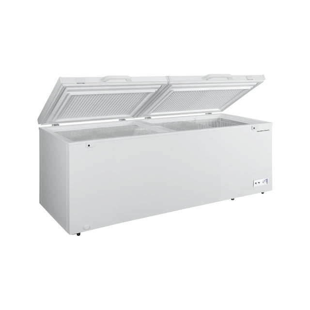 Hamilton Beach 21 Cu. ft. Chest Freezer, Double Doors, HZ9212, White