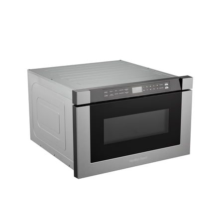 Hamilton Beach 24 in 1.2 Cu. Ft. Built-In Drawer Microwave, 1000 W, Touchscreen Control, Stainless Steel