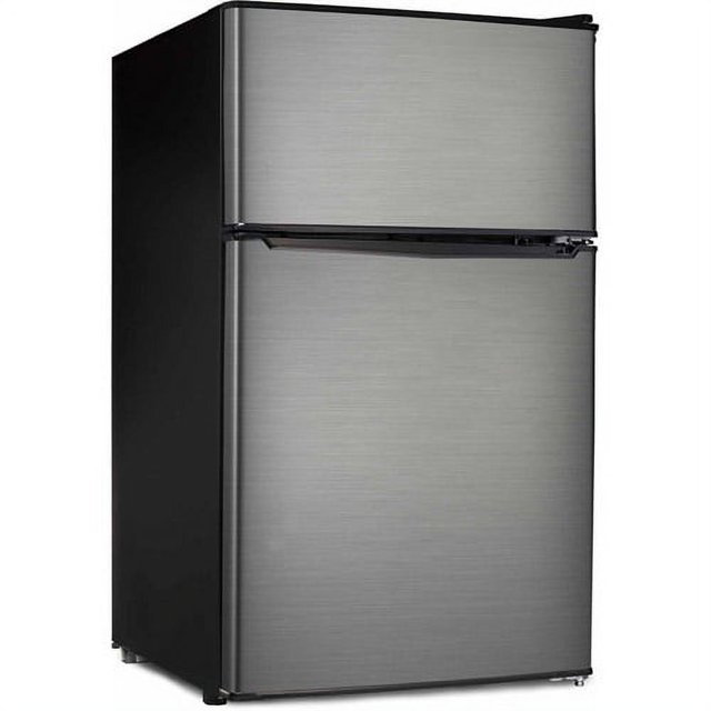 Hamilton Beach 3.1 cu ft VCM Two Door Refrigerator, Black