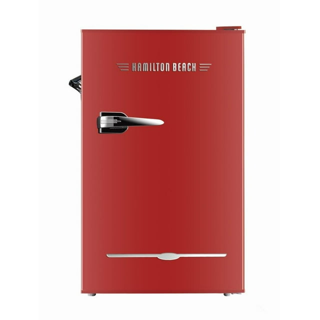 Hamilton Beach 3.2 Cu Ft Retro Bar Refrigerator With Side Bottle Opener