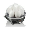 Hamilton Beach 3in1 Egg Cooker, HardBoiled, Poached, Omelets, 7 Egg Capacity, Black, Model
