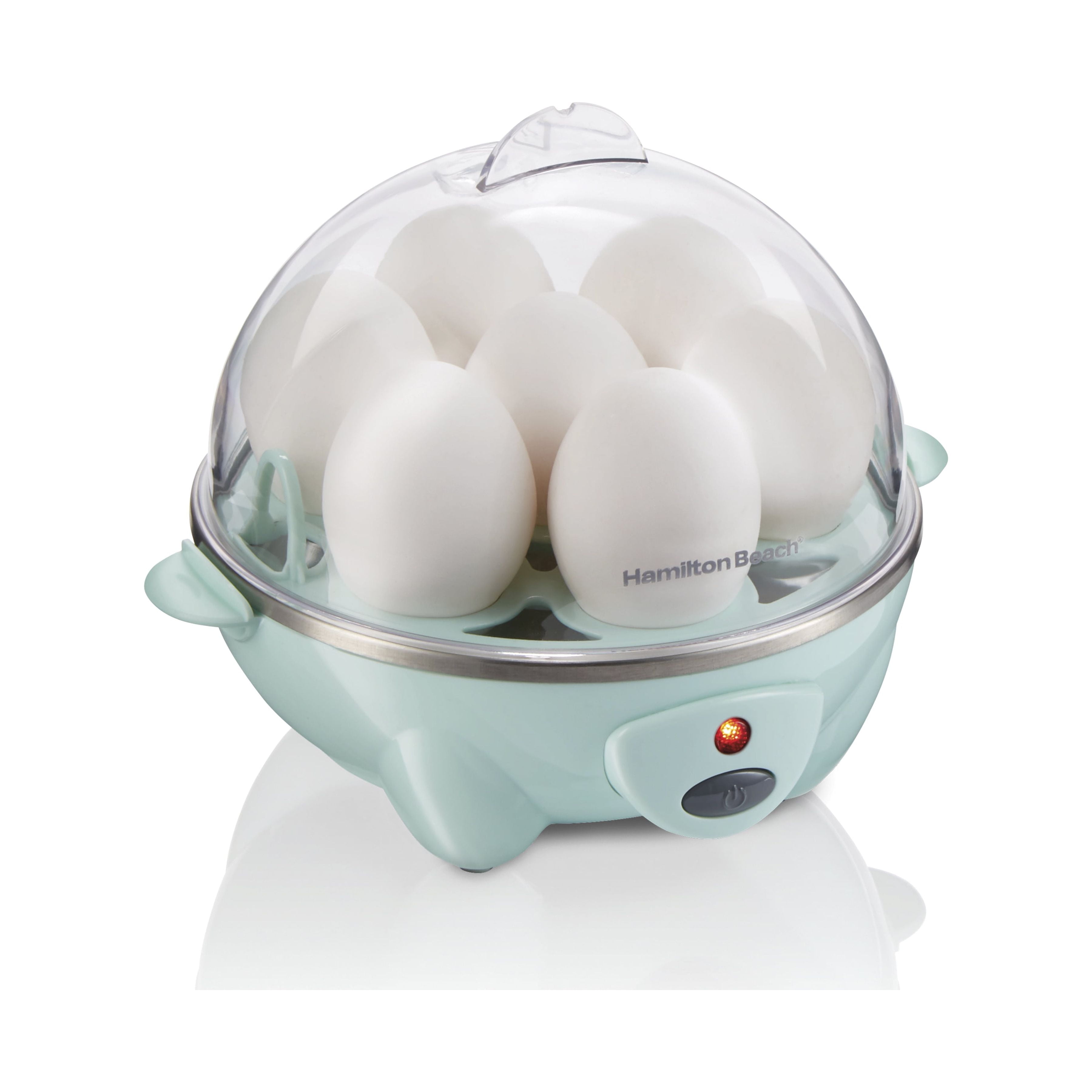 Eggpod by Emson Egg Cooker Wireless Microwave Hardboiled Egg Maker, Cooker,  Egg Boiler & Steamer, 4 Perfectly-Cooked Hard boiled Eggs in Under 9