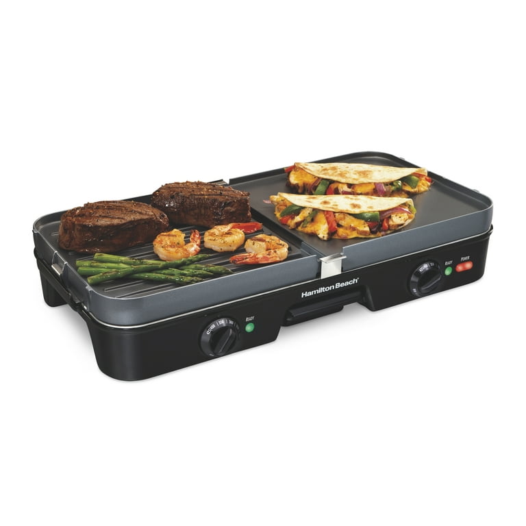 Hamilton Beach Grill/Griddle, 3-In-One