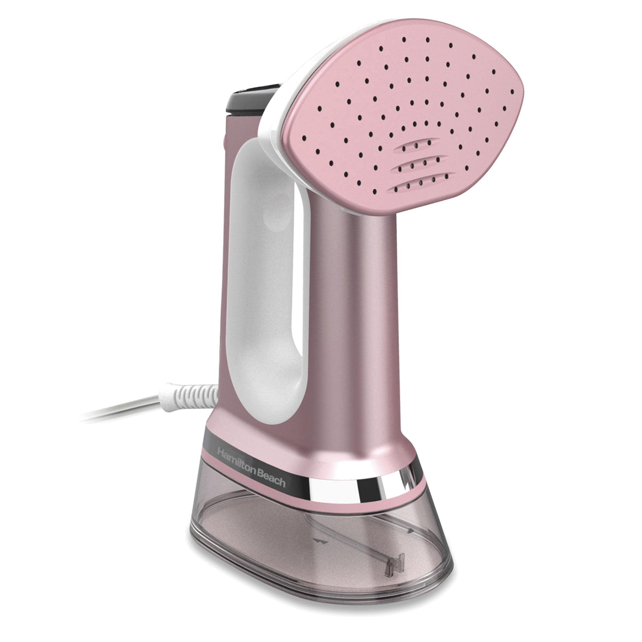 Hamilton Beach 3-in-1 Handheld Garment Steamer and Iron for Clothes, Removable Water Reservoir, Rose - Walmart.com