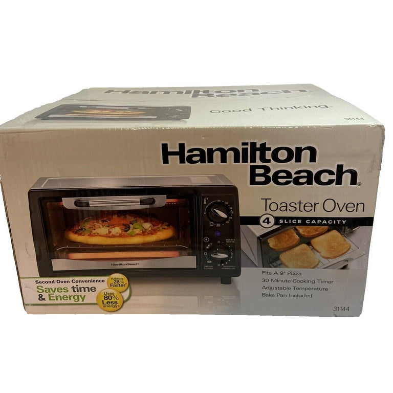 Hamilton Beach 31144 Four Slice Toaster Oven Stainless Steel