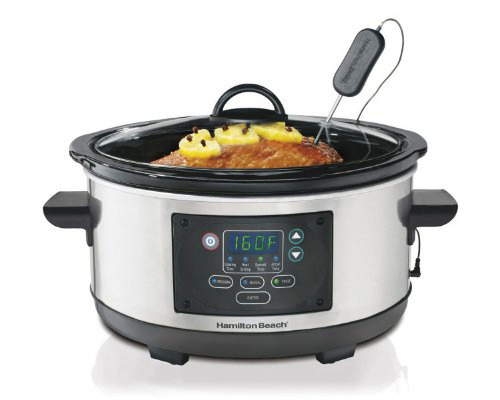 Hamilton Beach 33958 Set and Programmable Slow Cooker