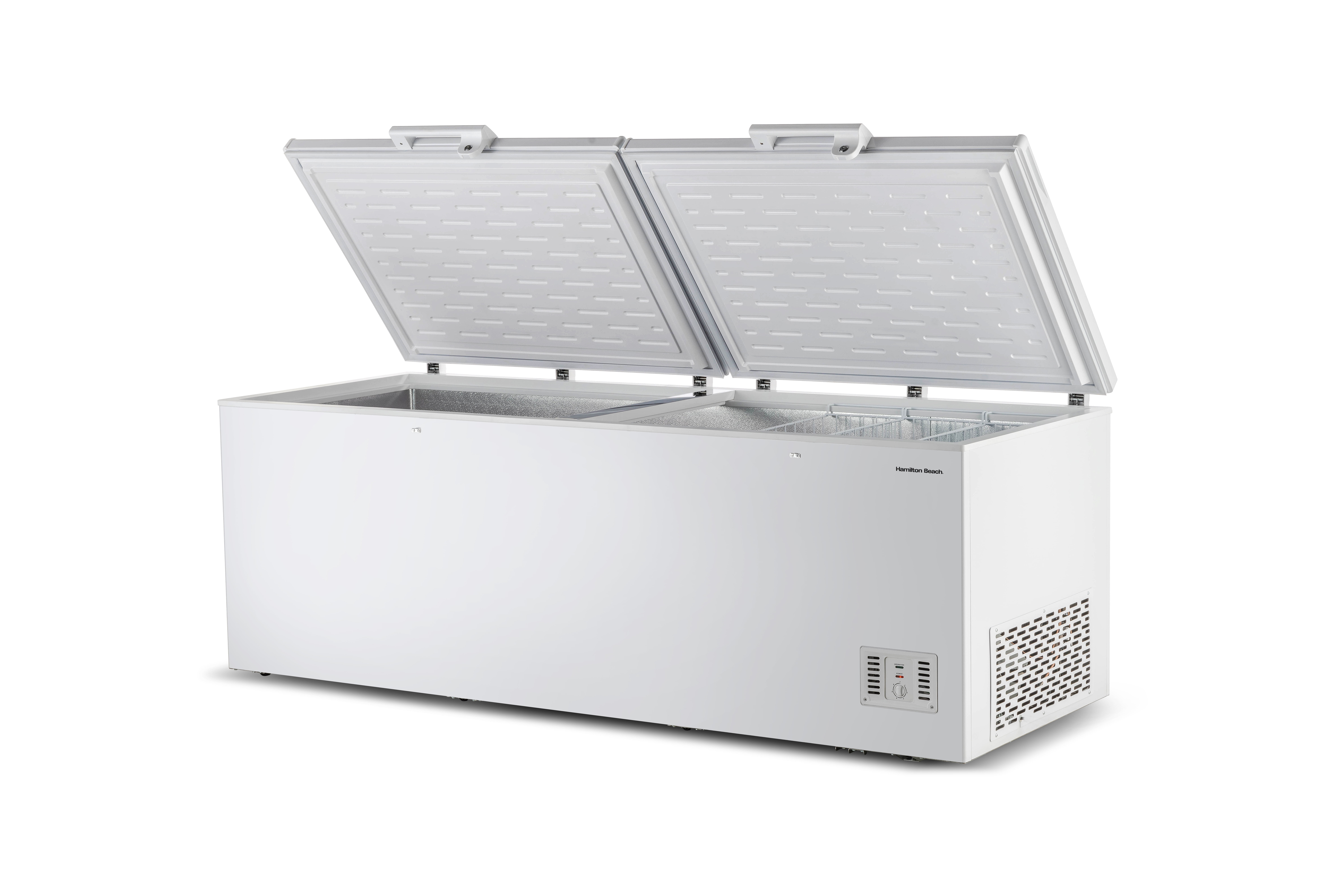 Hamilton Beach 35.0 Cu. Ft. Chest Freezer, Two Door, White