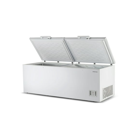 Hamilton Beach 35.0 Cu. Ft. Chest Freezer, Two Door, White