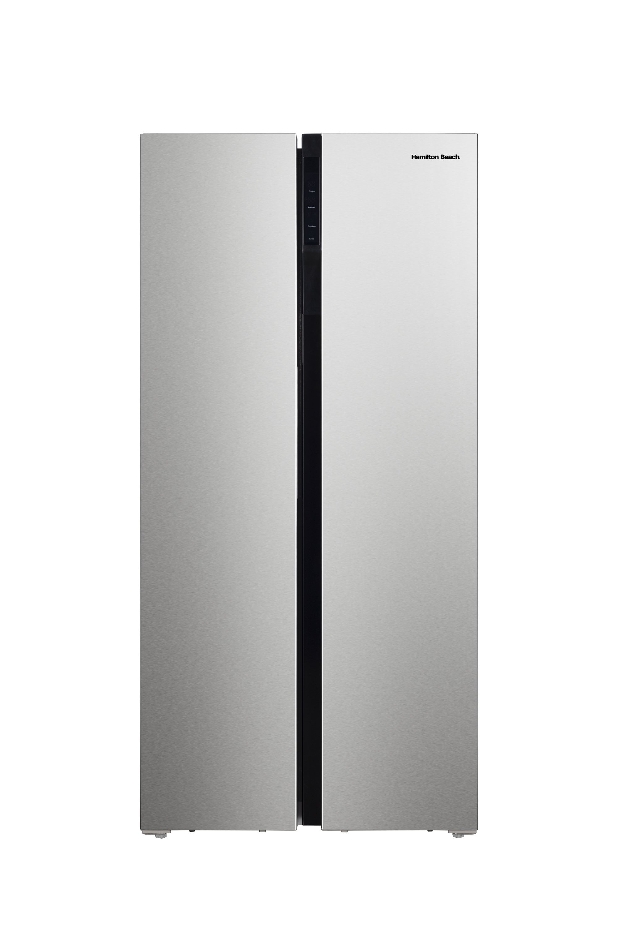 Hamilton Beach Counter Depth 20.6 cu. Ft. Side by Side Refrigerator, Stainless, HZ4602 - New