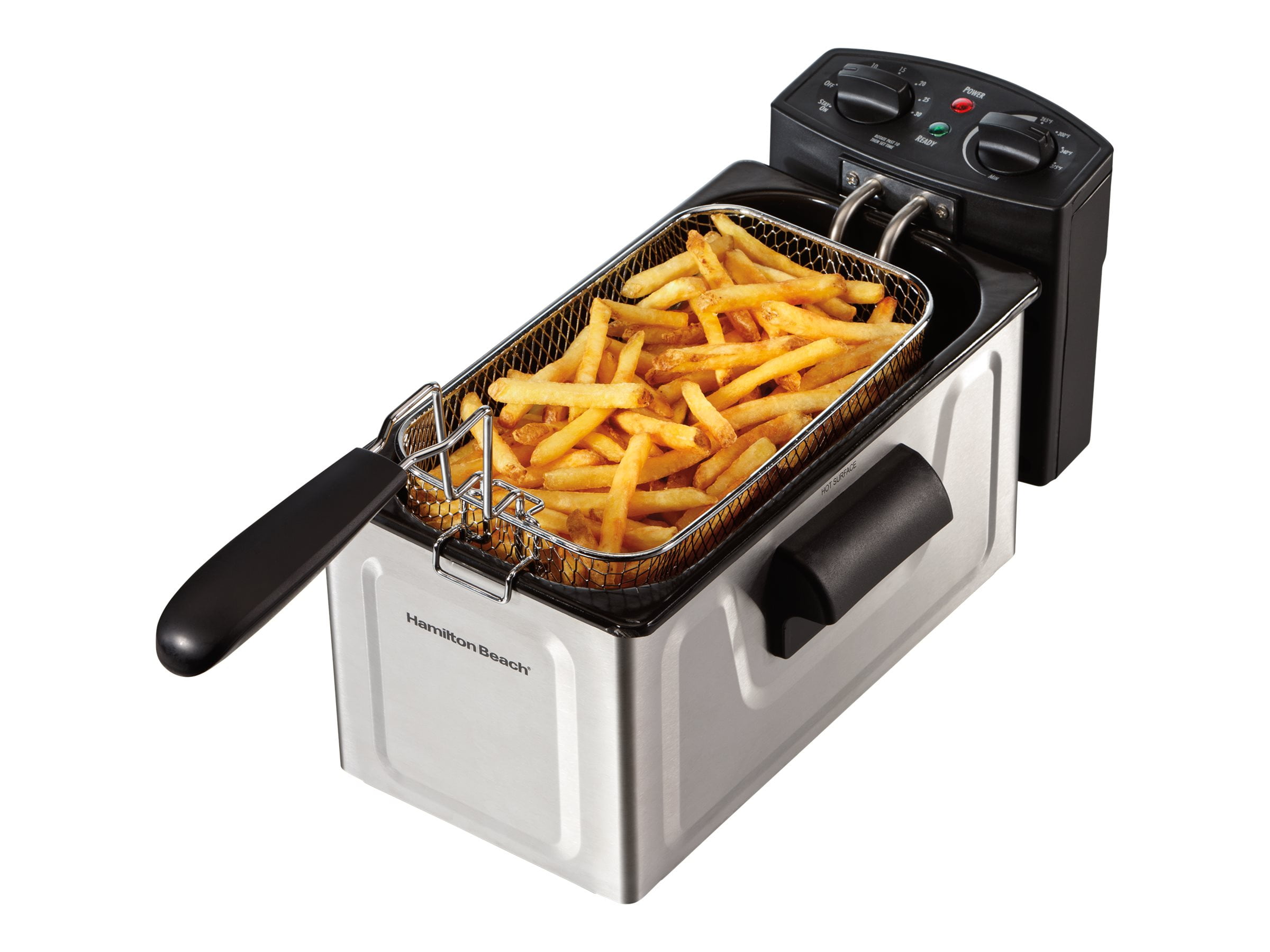 The highly-rated Hamilton Beach 2-Liter Pro Deep Fryer is down to $17 at  Walmart (Reg. up to $35)