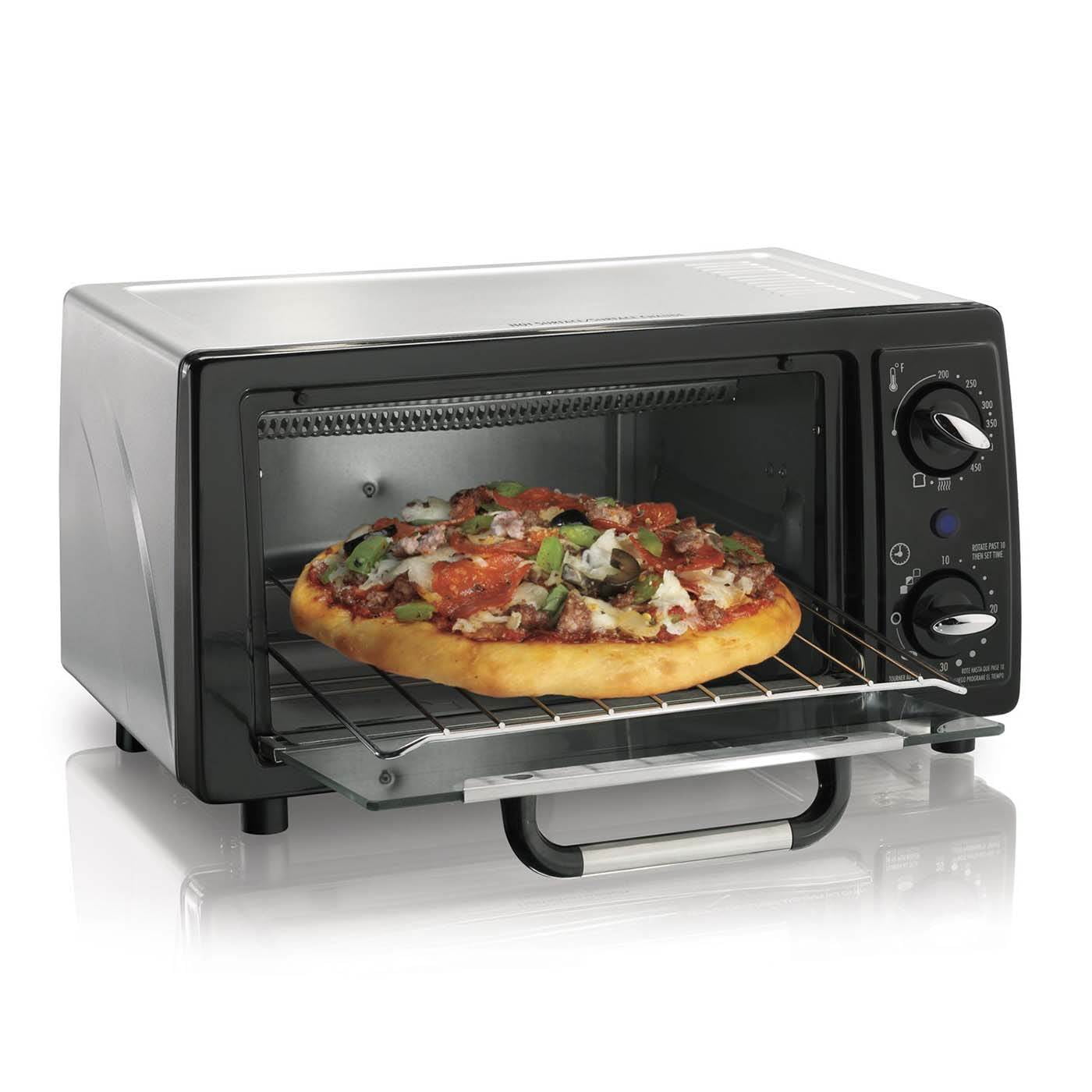 Hamilton Beach (31334) Toaster Oven, Pizza Maker, Electric, Gray