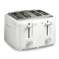 thumbnail image 1 of Hamilton Beach 4-Slice Toaster with Extra-Wide Slots, Toast Boost, and Removable Crumb Tray, White, 1 of 7