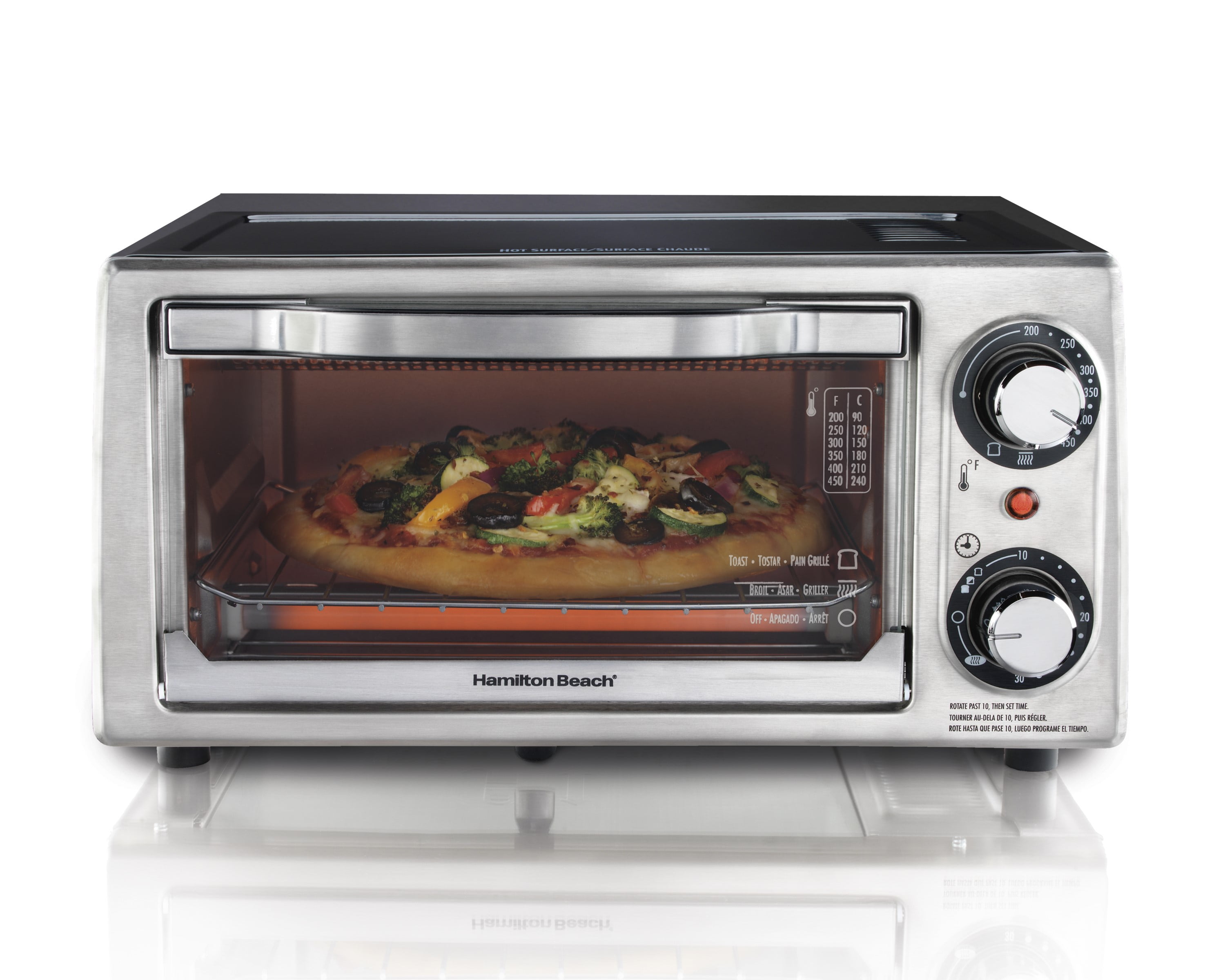 Hamilton Beach Toaster Oven In Charcoal, Model 2023 - AliExpress