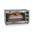 thumbnail image 1 of Hamilton Beach 4-in-1 Air Fryer Toaster Oven, 4-Slice Countertop Oven, Stainless Steel, 1 of 8