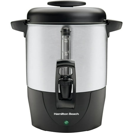 Hamilton Beach 40 Cup Dispensing Coffee Urn - silver