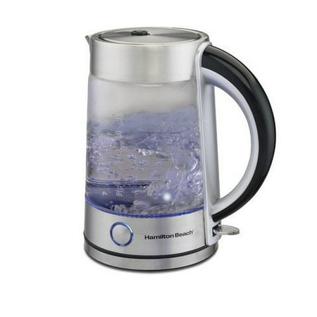 Hamilton Beach - 1.7L Electric Kettle - Stainless Steel