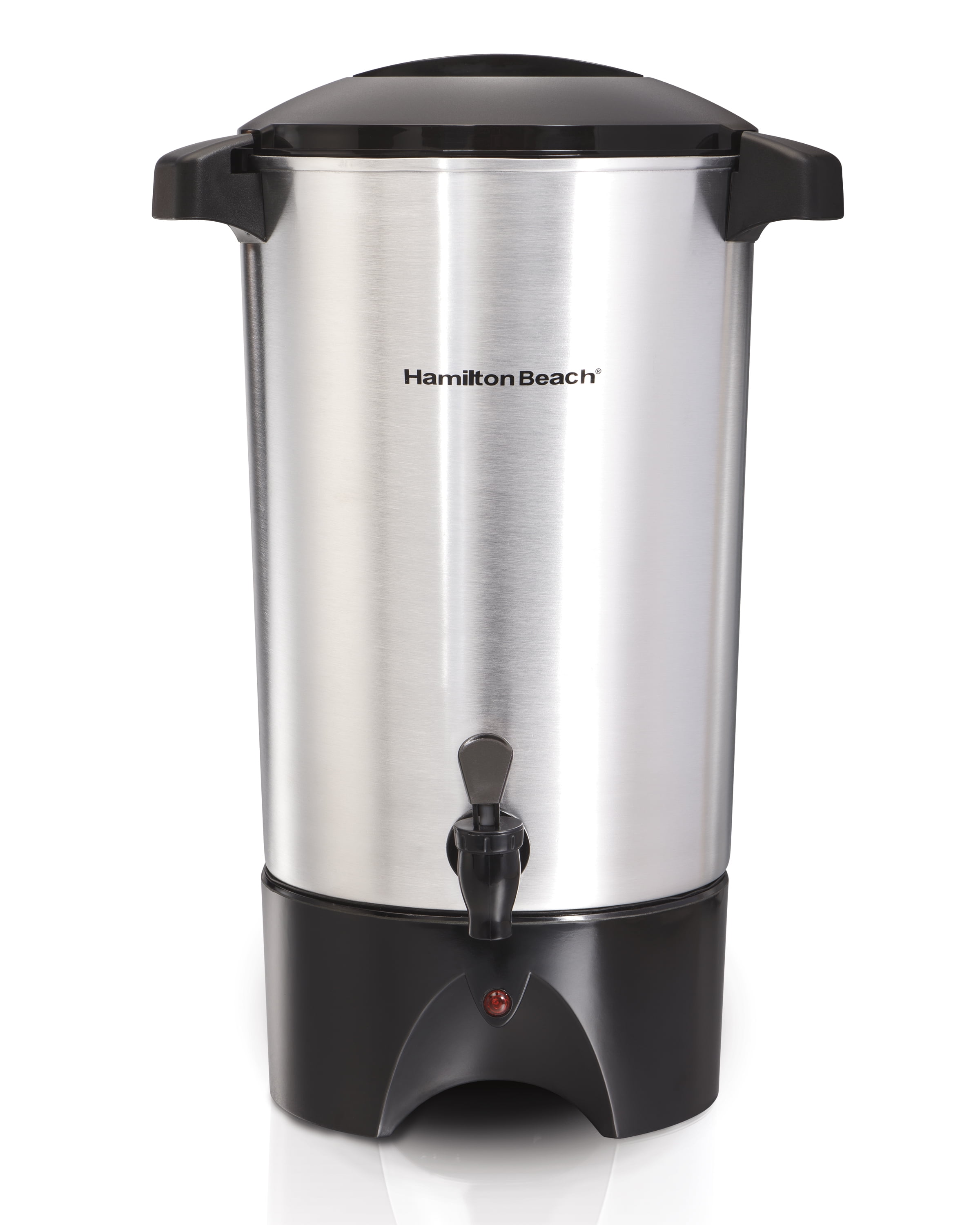 Hamilton Beach 45 Cup Coffee Urn and Hot Beverage Dispenser for Small to Large Groups, Stainless Steel