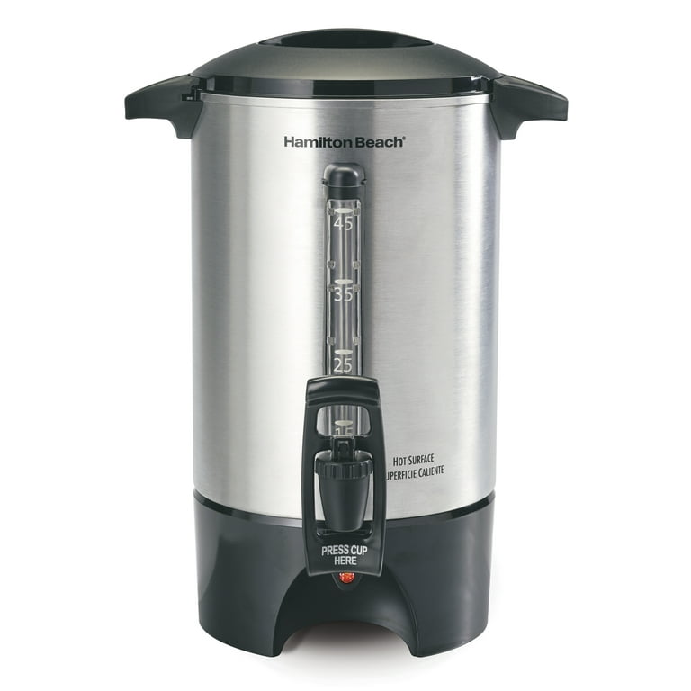 Hamilton Beach 45 Cup Coffee Urn with One-Handed Dispensing Model