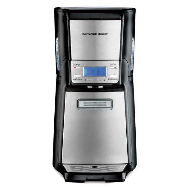 Hamilton Beach 48465 Black/Steel BrewStation Summit Ultra 12 Cup