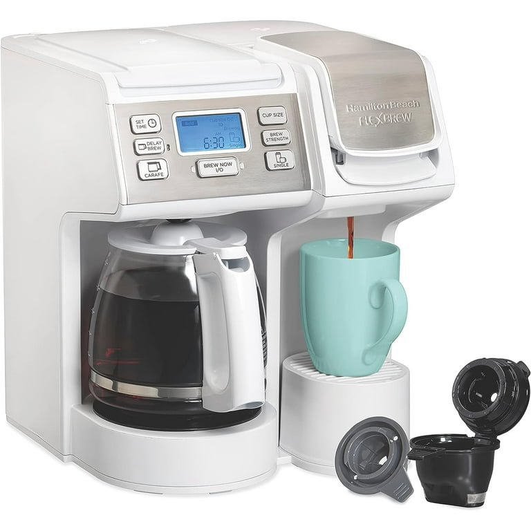 Hamilton Beach 49976 FlexBrew 2-Way 12-Cup Combo Coffee Maker - Black