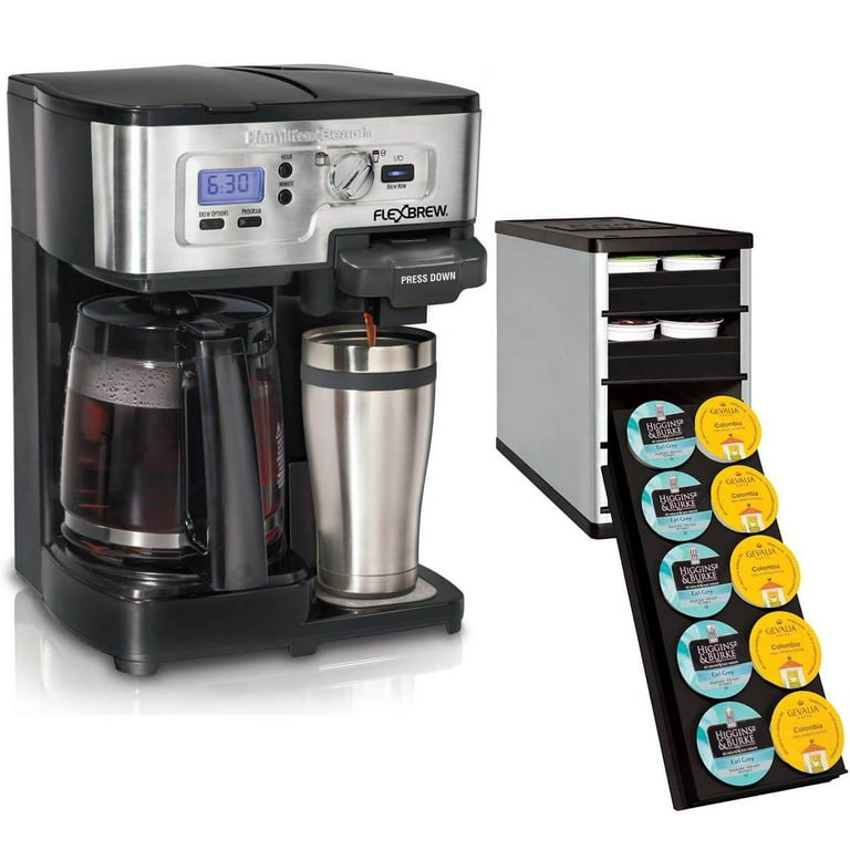 Hamilton Beach 49983 2-Way FlexBrew Single-12 Cup CoffeeMaker w