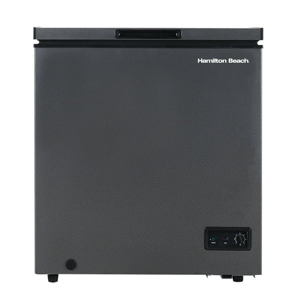 Hamilton Beach 5.0 cu ft Commercial Chest Freezer, Dark Granite