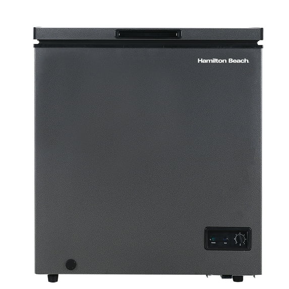 Hamilton Beach 5.0 cu ft Garage Ready Chest Freezer in Dark Granite Finish