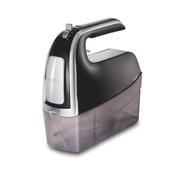Hamilton Beach 6-Speed Electric Hand Mixer with QuickBurst & Pulse Technology, 6 Attachments & Case, Black