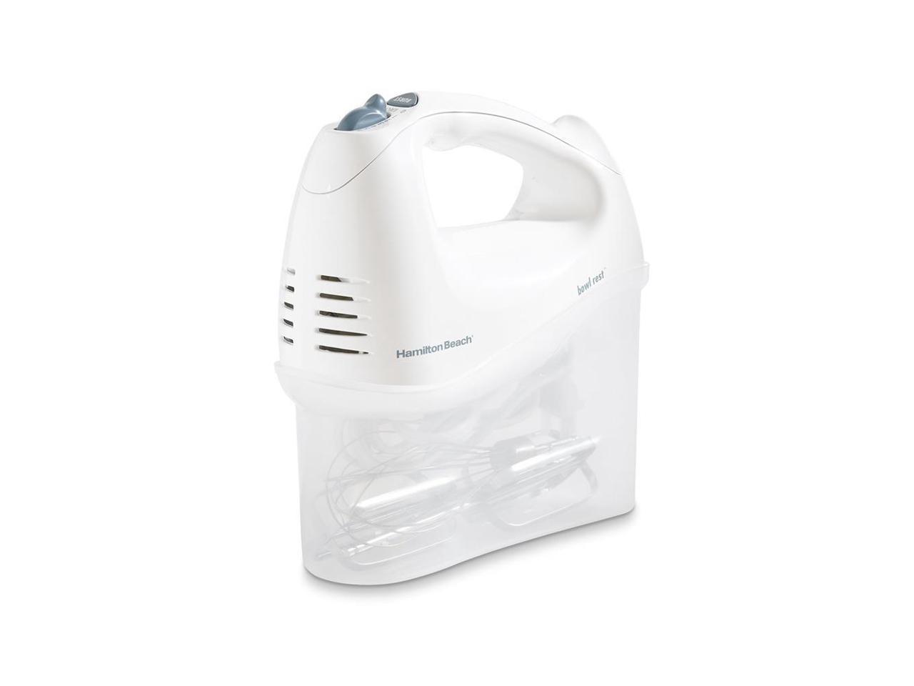 Hamilton Beach 6 Speed Hand Mixer with SnapOn Case