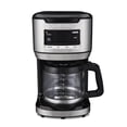 thumbnail image 1 of Hamilton Beach Front Fill 14-Cup Programmable Drip Coffee Maker Machine with Glass Coffee Pot, Cafetera, Black, 1 of 8