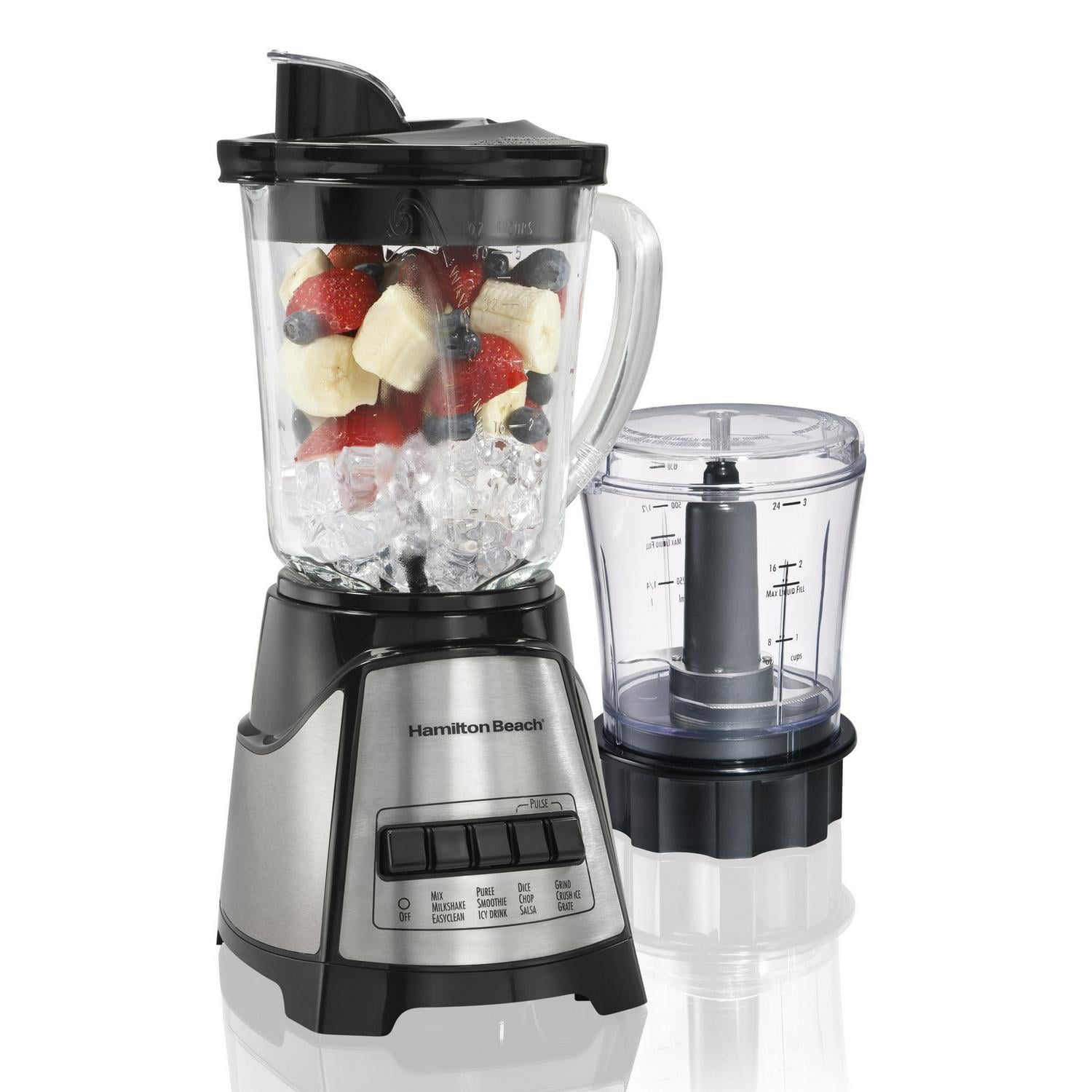 Hamilton Beach 700 W 12-Speed Blender, Black