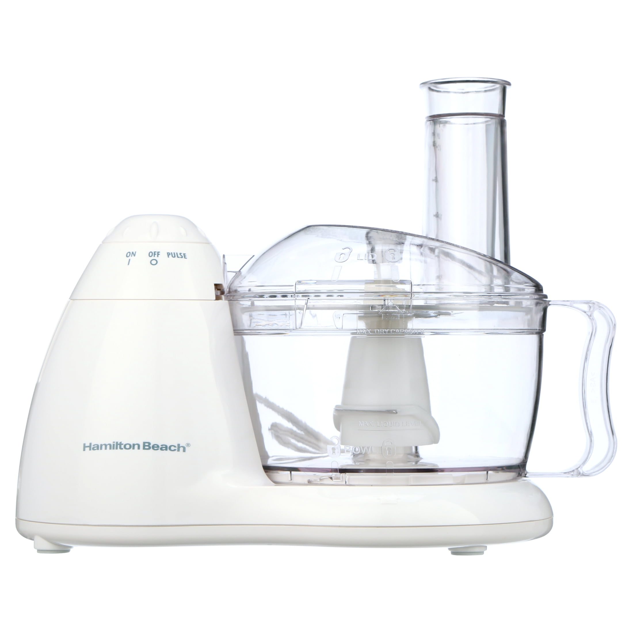 Hamilton Beach White 8-Cup Food Processor with Variable Speed