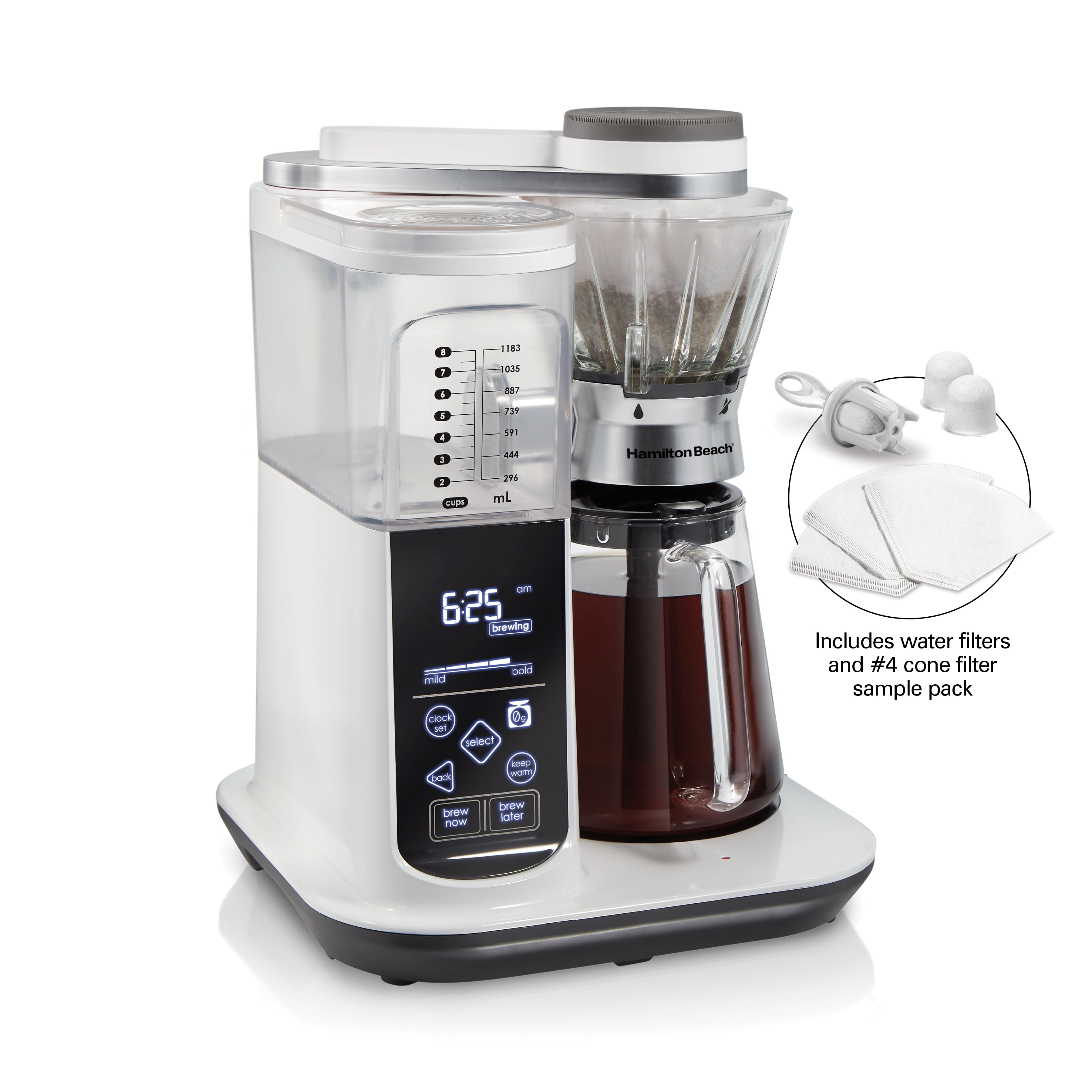 Reusable Coffee Basket Filter Compatible Hamilton Beach 2-way Brewer Coffee  Maker Models 49980a, 49980z, 47650, 49933
